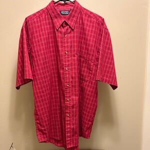 Puritan short sleeve button up shirt